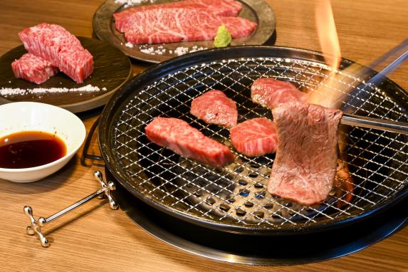 Barbeque of Kuroushi beef / 黒牛の焼肉