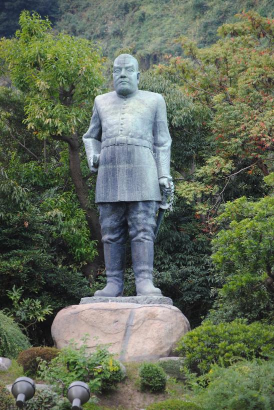 Bronze Statue of Takamori Saigo / 西郷隆盛銅像2