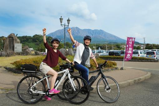 桜島 サイクリング