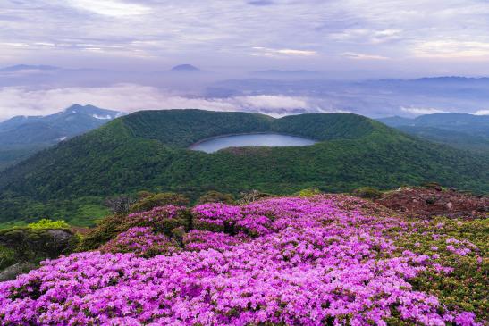 韓国岳山頂