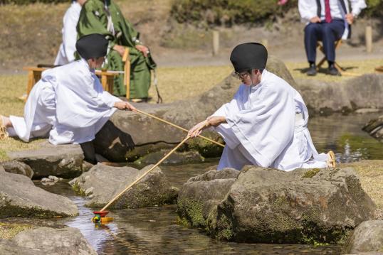 Kyokusui-no-en (Sengan-en) / 曲水の宴