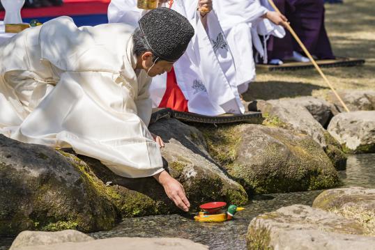 Kyokusui-no-en (Sengan-en) / 曲水の宴