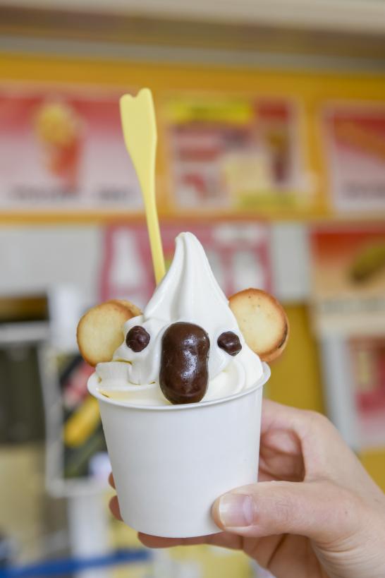 Koala soft ice cream at Hirakawa Zoological Park / 平川動物公園 コアラソフト