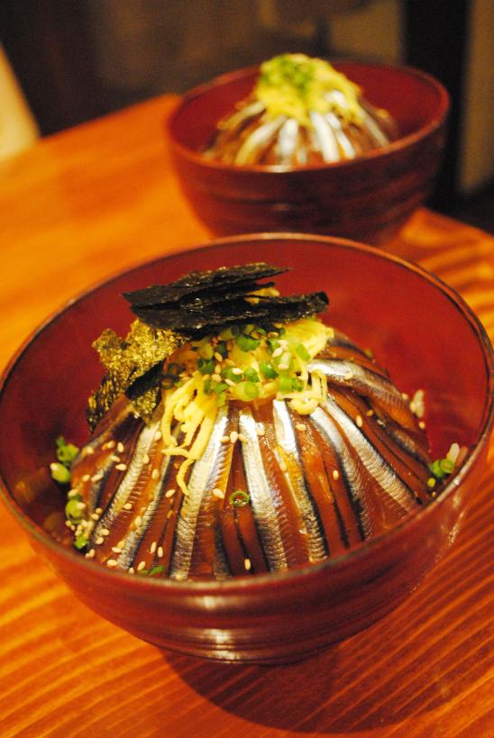 Kibina bowl / きびなご丼（甑島）