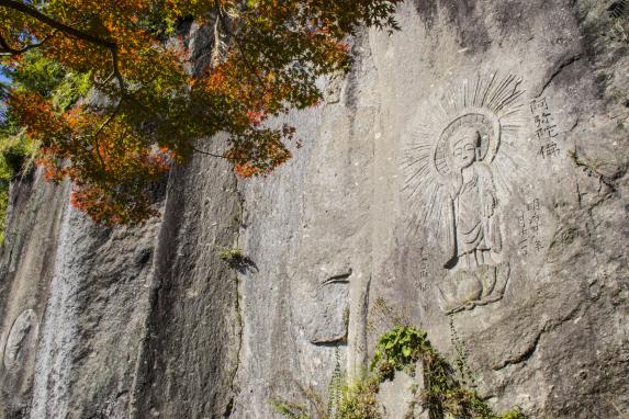 Kiyomizu Buddhist Cliff Carvings / 清水磨崖仏3
