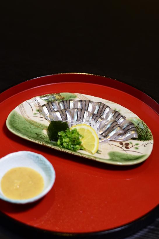 Kibinago sashimi / きびなごの刺身