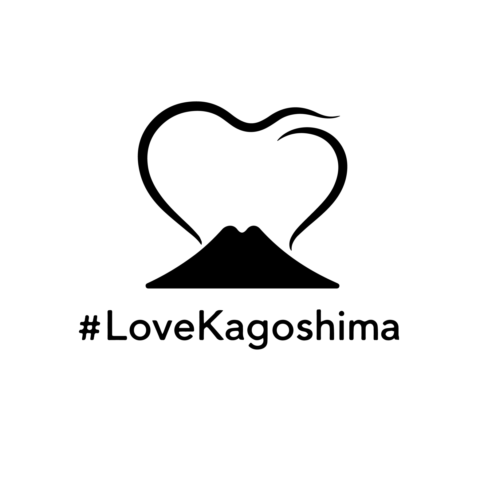 #LoveKagoshimaのロゴ-1