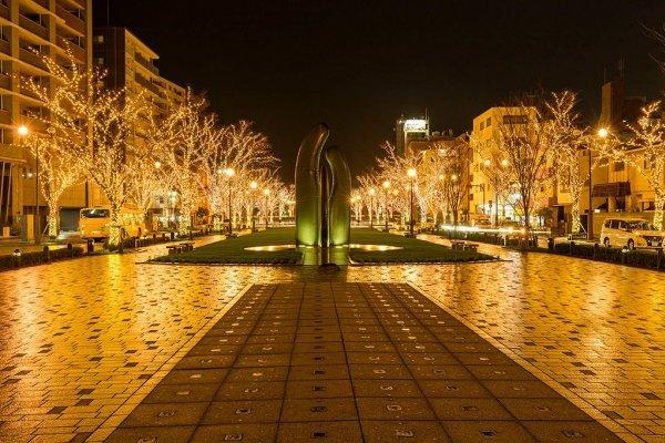 Minato Odori Park Illumination-1