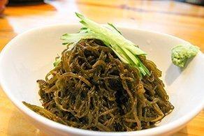 Mozuku-somen (Another kind of seaweed noodles)-1
