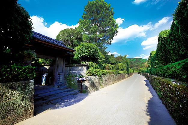 知覧武家屋敷庭園-1