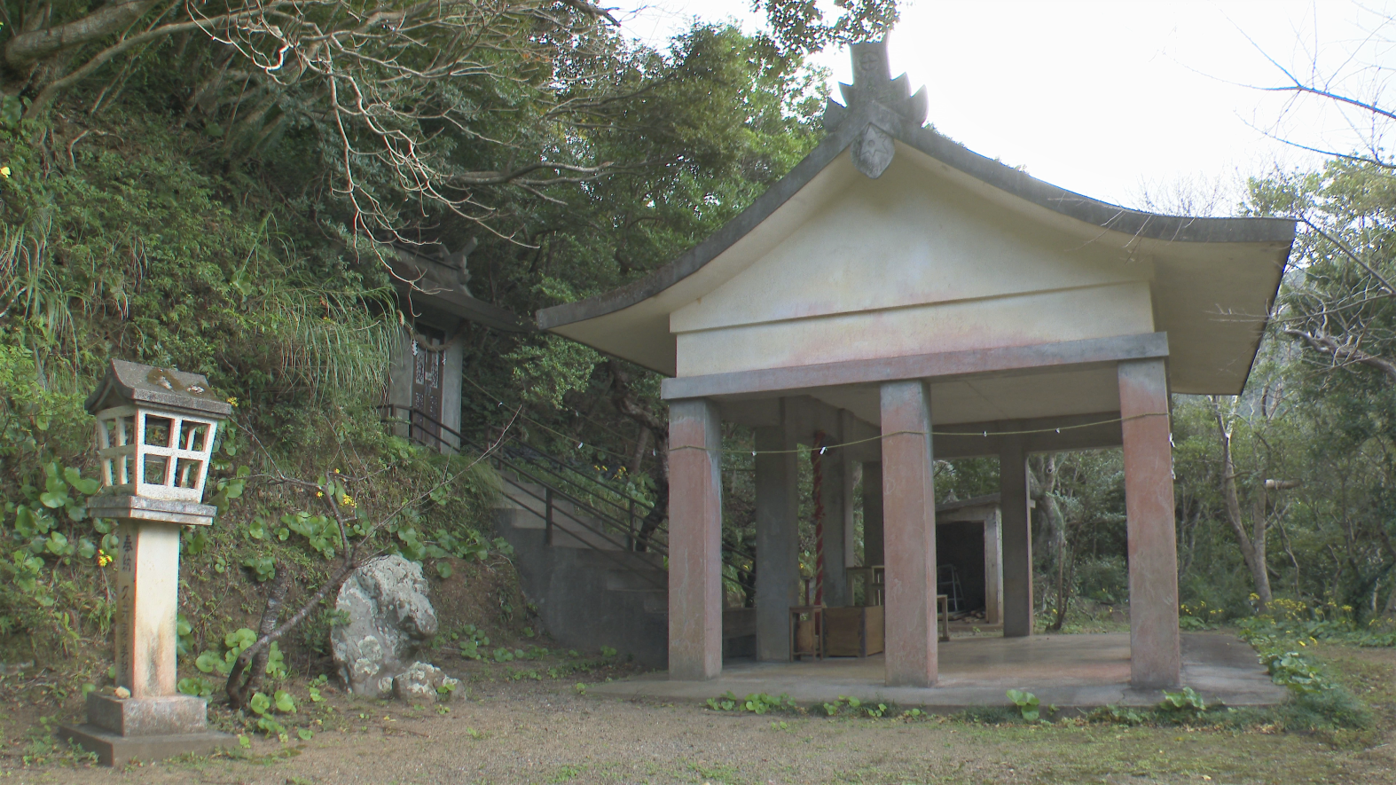  芦花部の南洲神社 