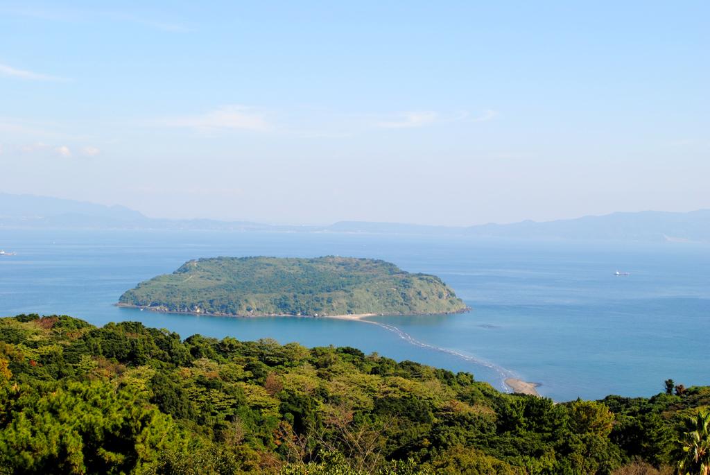  魚見岳（知林ヶ島望む） 