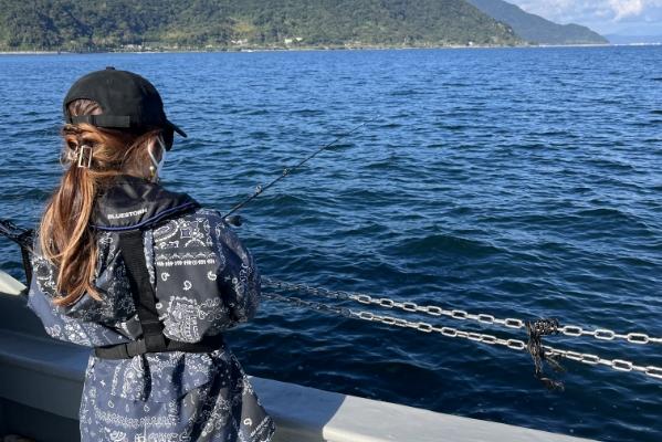  天竜丸に乗って錦江湾(鹿児島湾)で魚釣り 