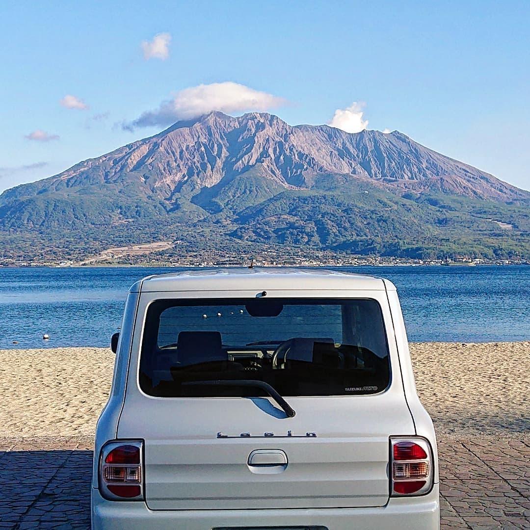 #磯海水浴場 #桜島-1