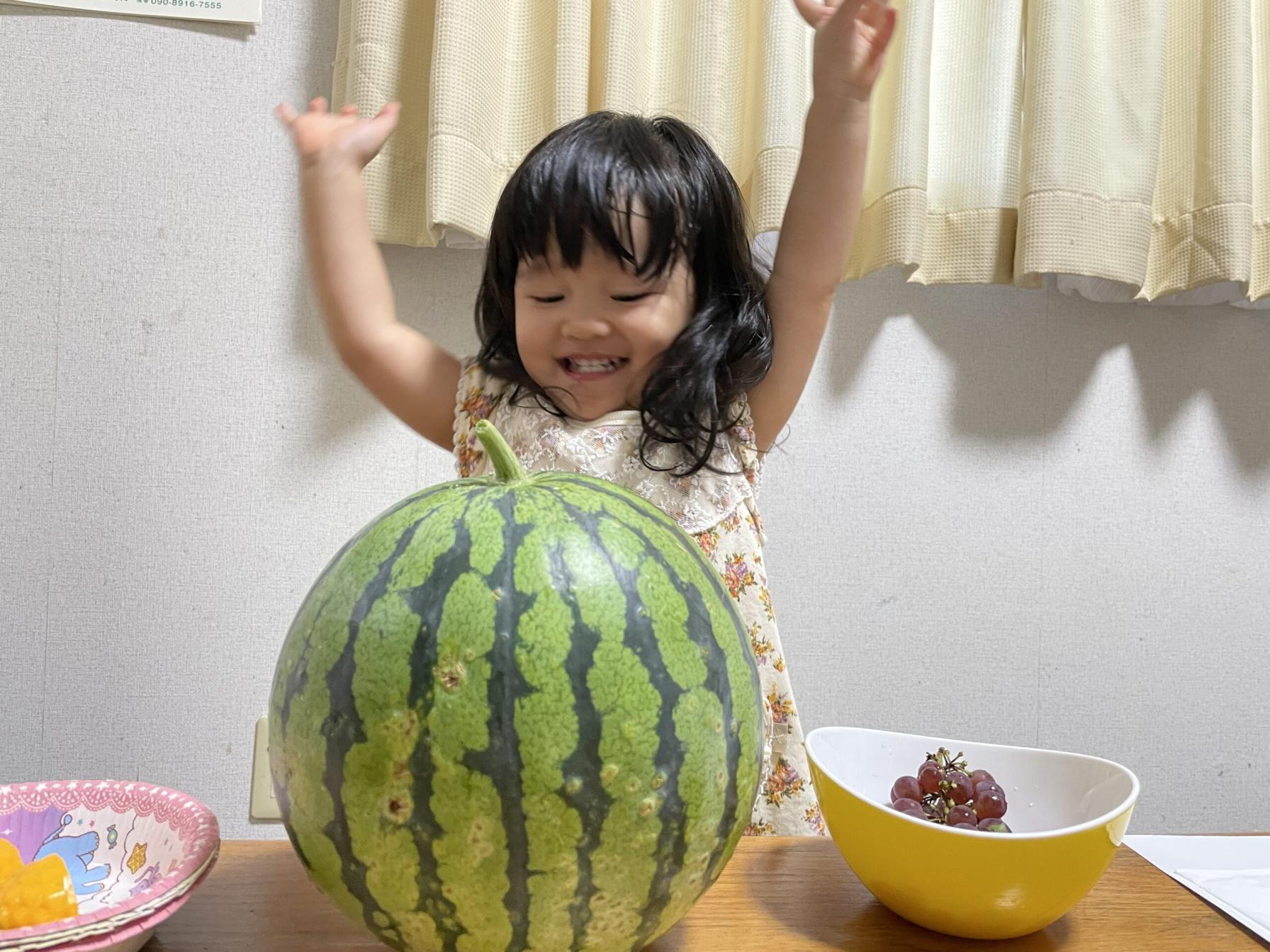 #じぃじの作ったすいか&nbsp;#姶良市-1