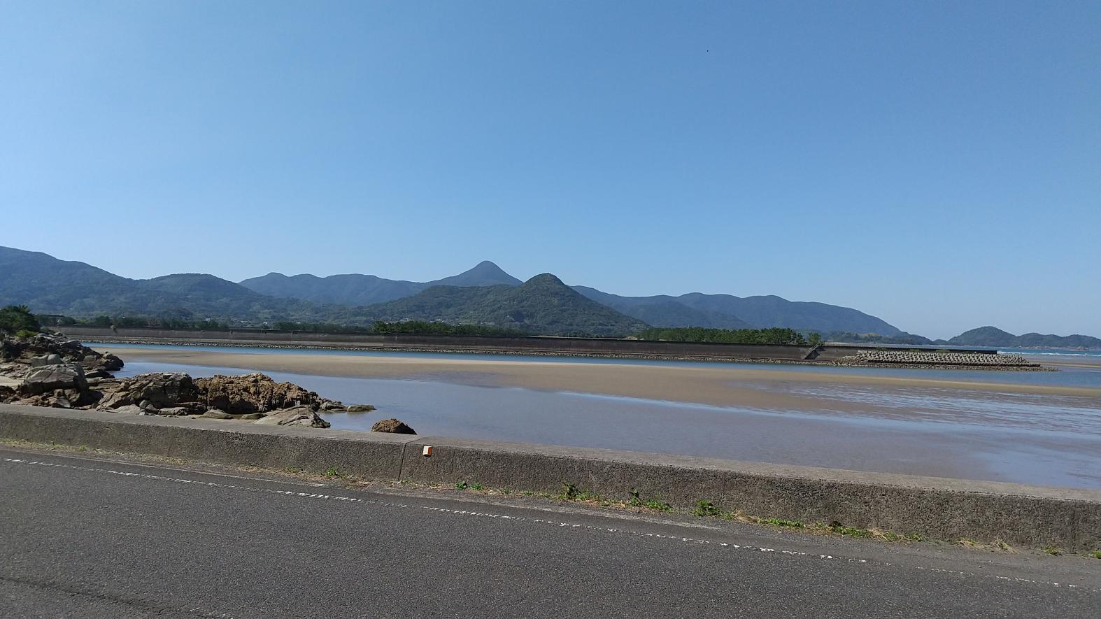 #越路浜からの野間岳&nbsp;#南さつま市大浦町-1
