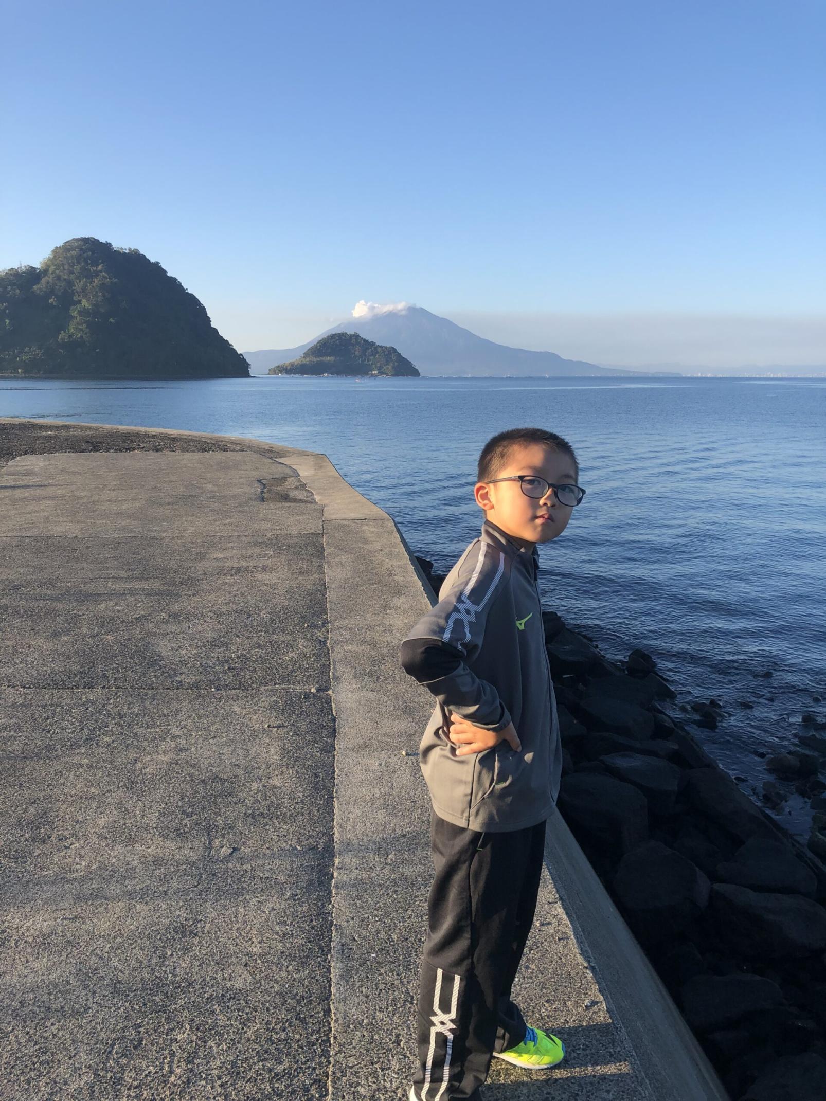 #神造島と桜島&nbsp;#霧島市-1
