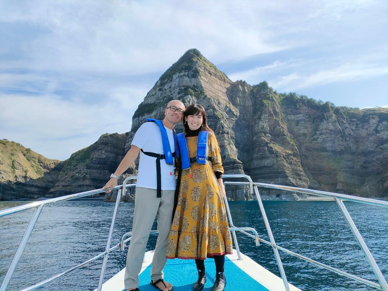 #鹿児島県甑島&nbsp;#岩壁クルージング-1