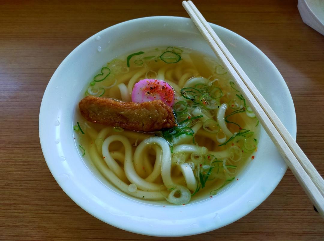 #鴨池フェリー内のうどん #鹿児島市-1