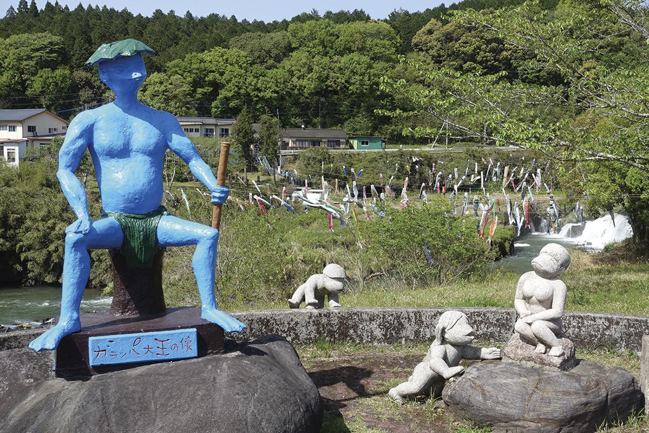 湯之尾の滝ガラッパ公園-1