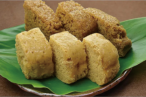 142_Steamed Kokutō Cake (aka Fukure-Gashi)-1