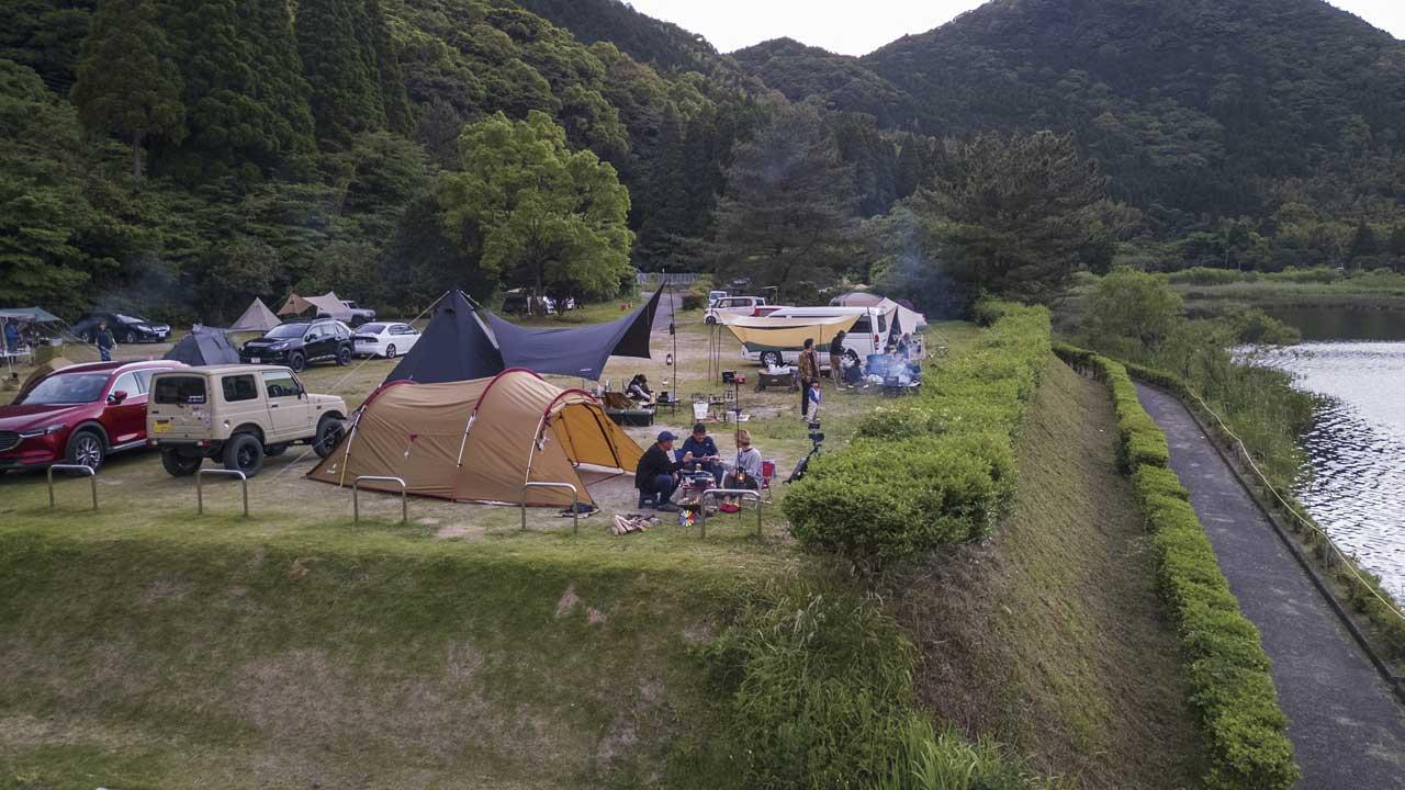 藺牟田池自然公園キャンプ場-1