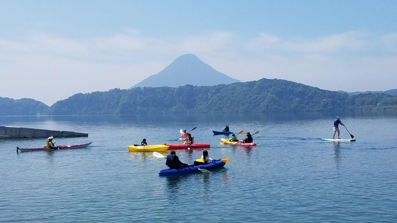 池田湖カヤック体験（指宿市）-1