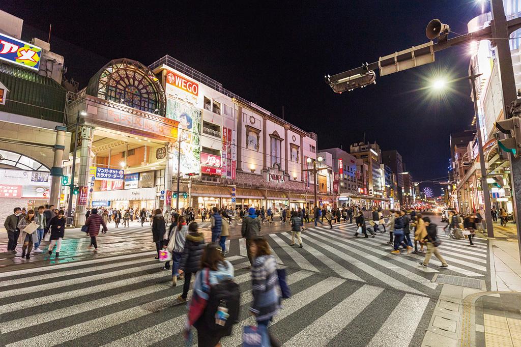  天文館の風景 