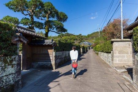 蒲生武家屋敷通り