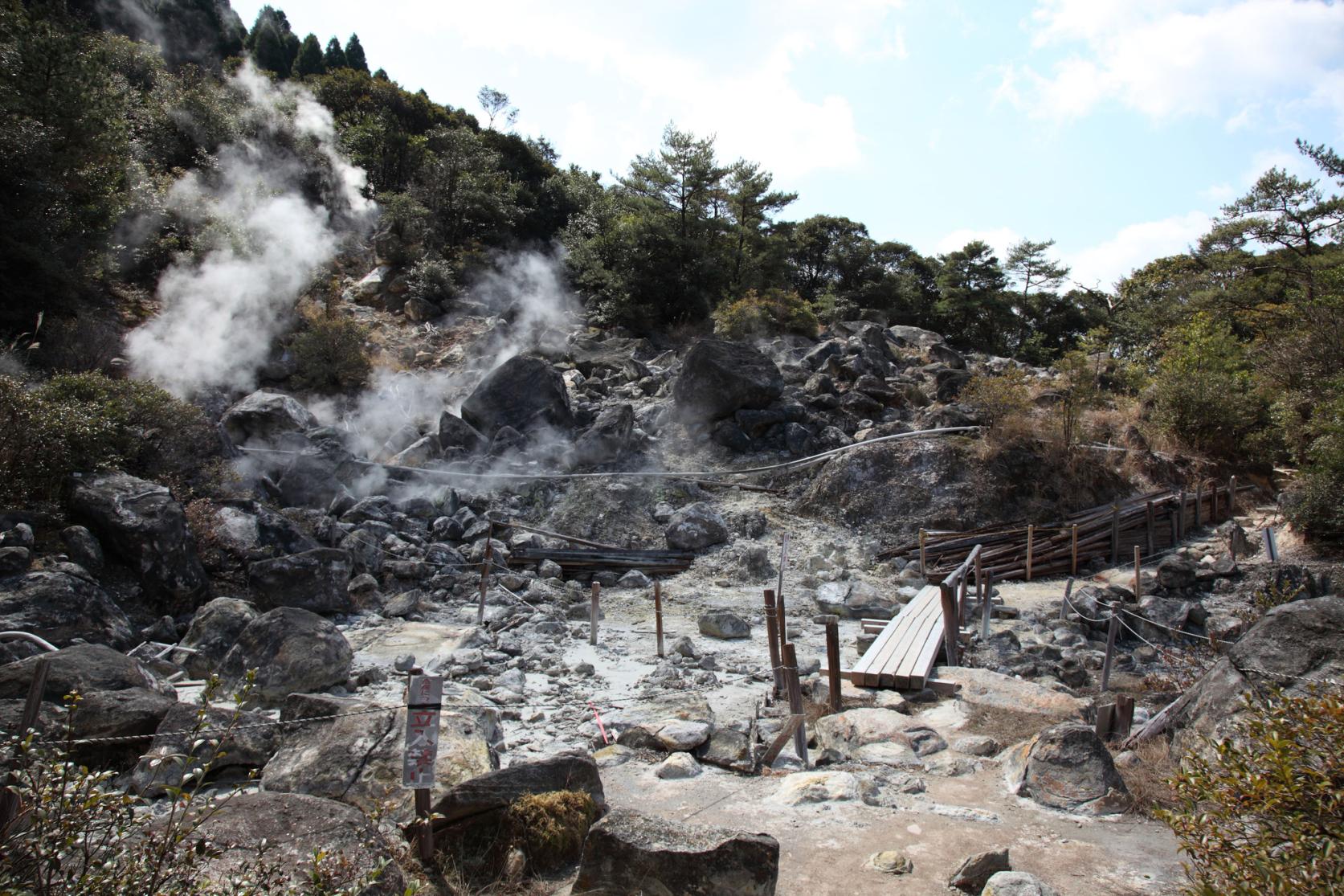 栗野岳登山と八幡大地獄コース（3時間50分／7.8 km）-0