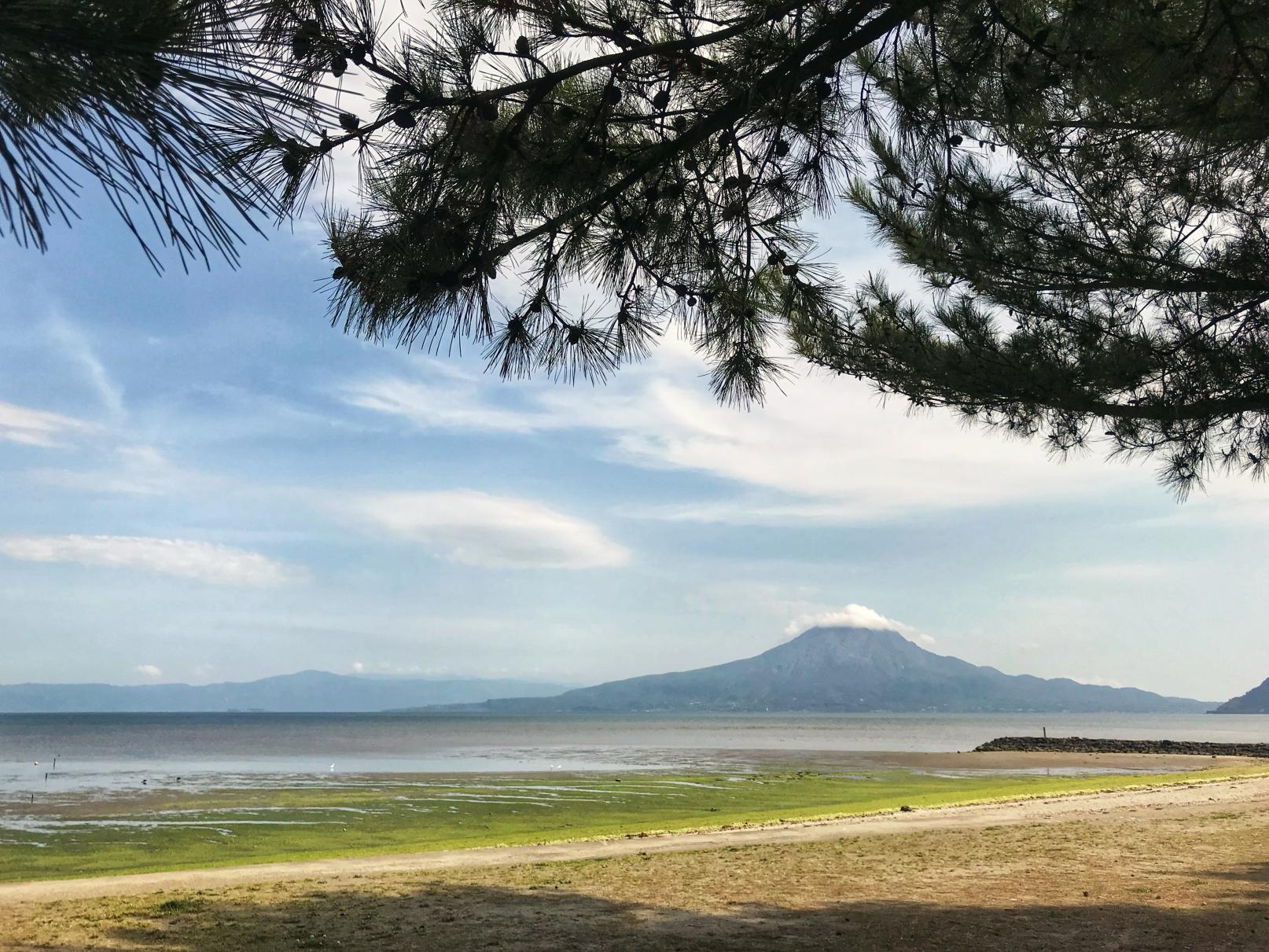 1.重富海岸【桜島の絶景】-0