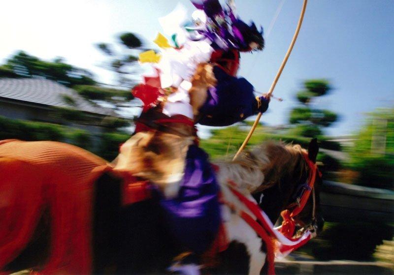 高山 四十九所神社的流鏑馬（武士騎馬射箭賽）* 無形民俗文化資產-0