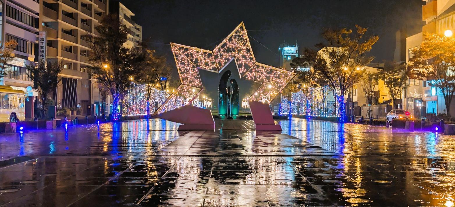 みなと大通り公園イルミネーション-2