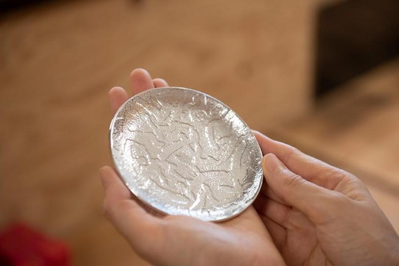 薩摩錫器 岩切美巧堂でオリジナル皿作り-0