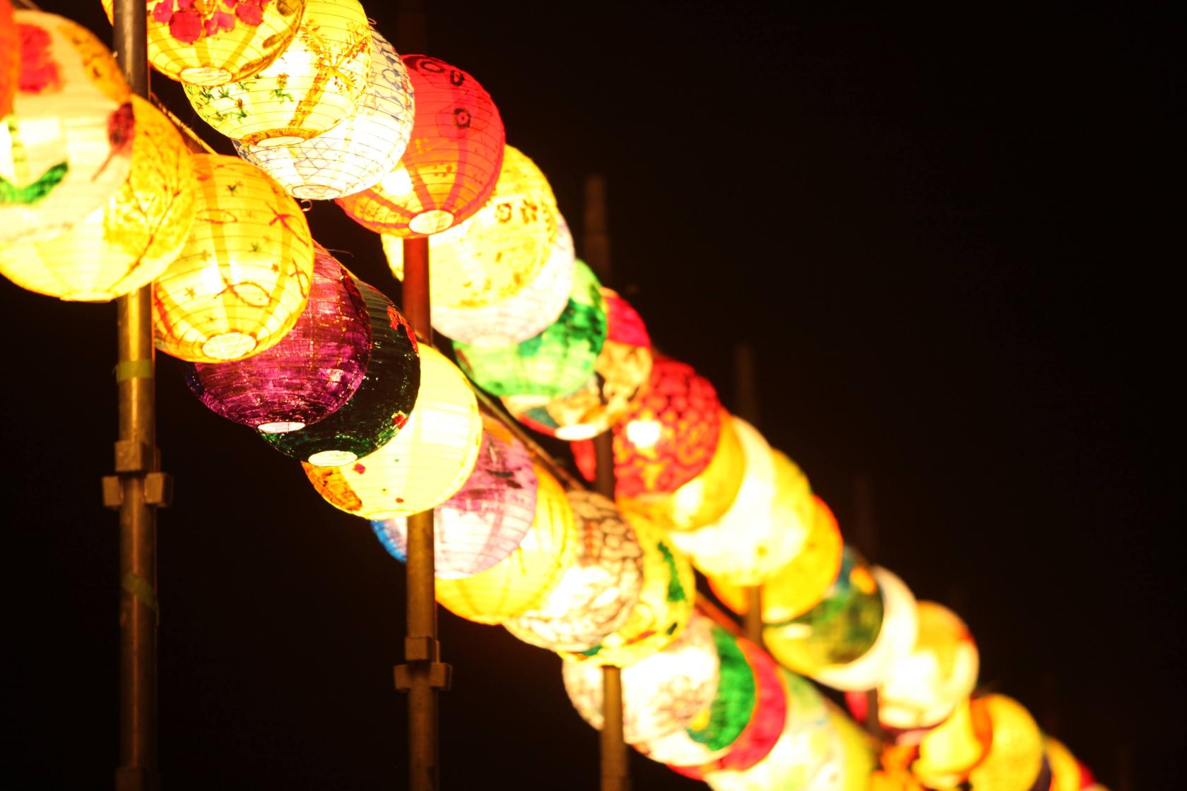 いずみマチ・テラス～竹灯籠でつなぐ光の祭典～　-2