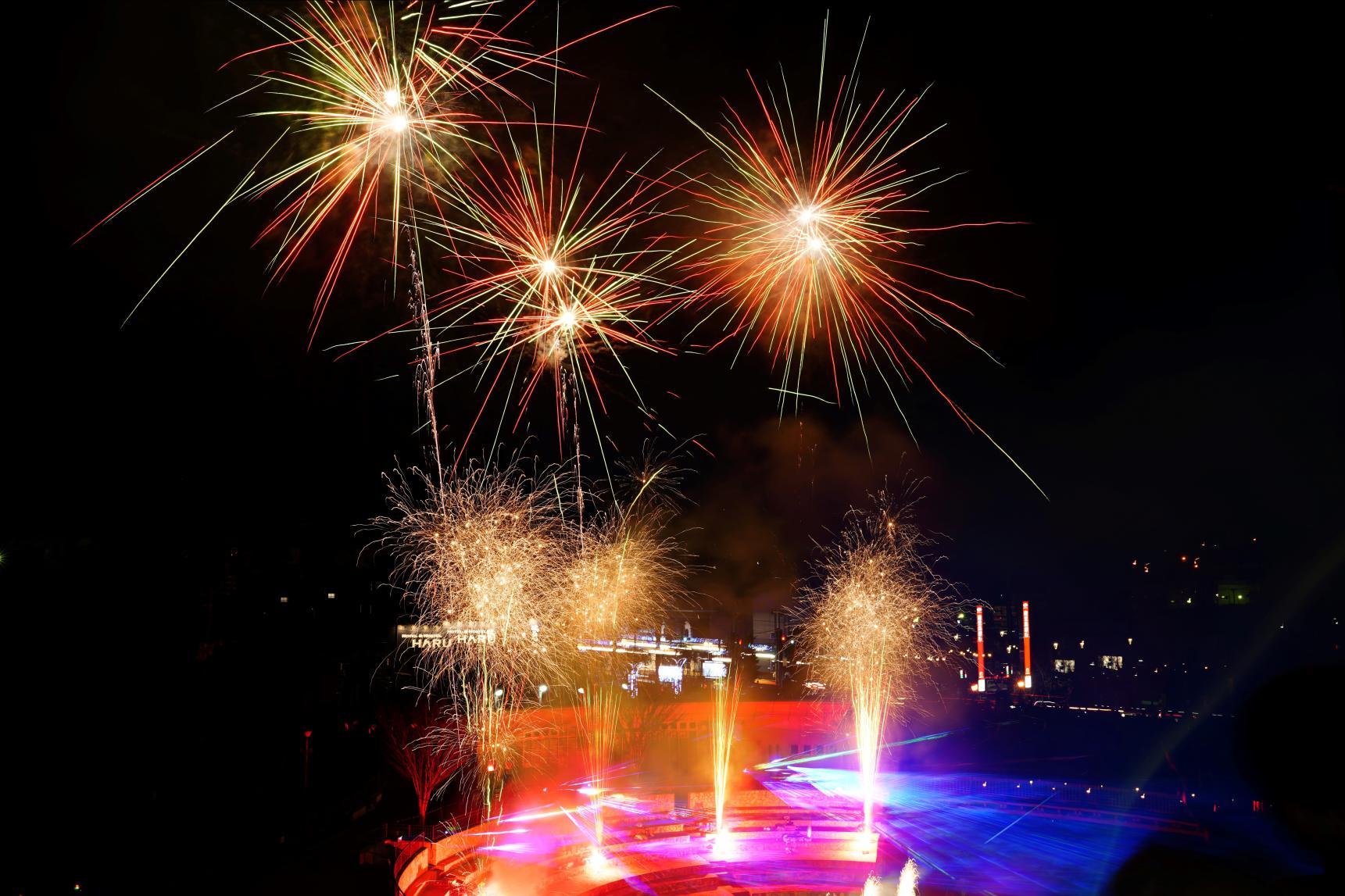 冬華火 with冬まつり-0