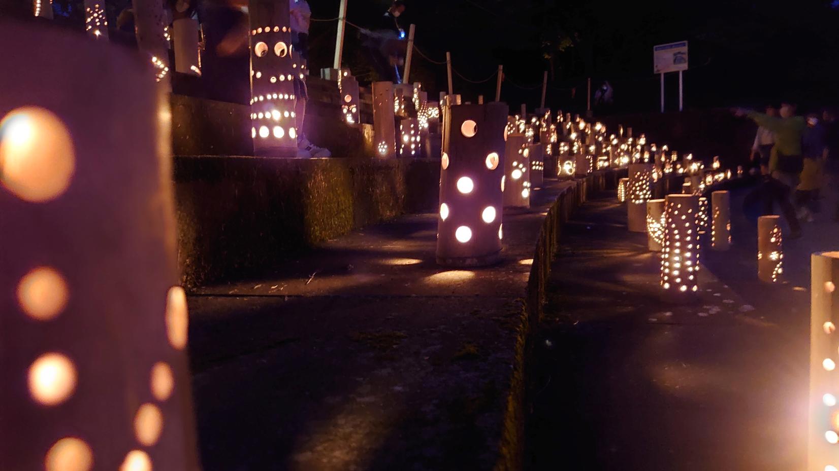 かみの竹灯籠祭り-0