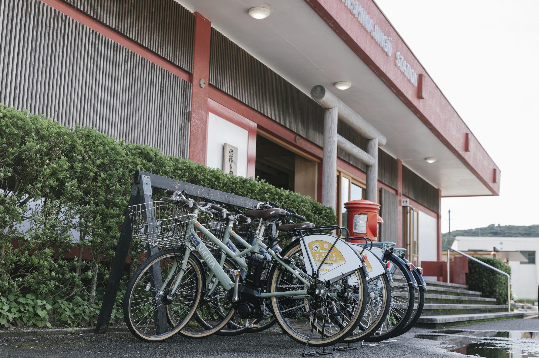 ④電動自転車でレンタサイクル旅-0