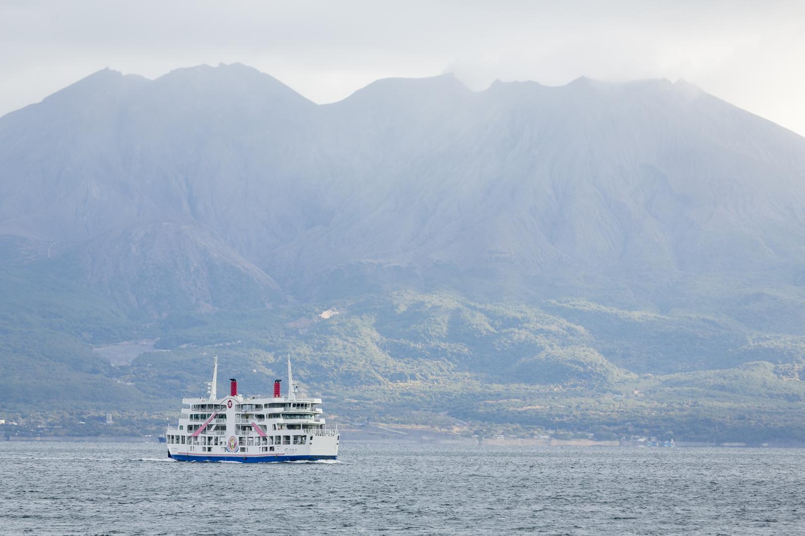 桜島フェリーは、どこからどこへ行けるの？-0