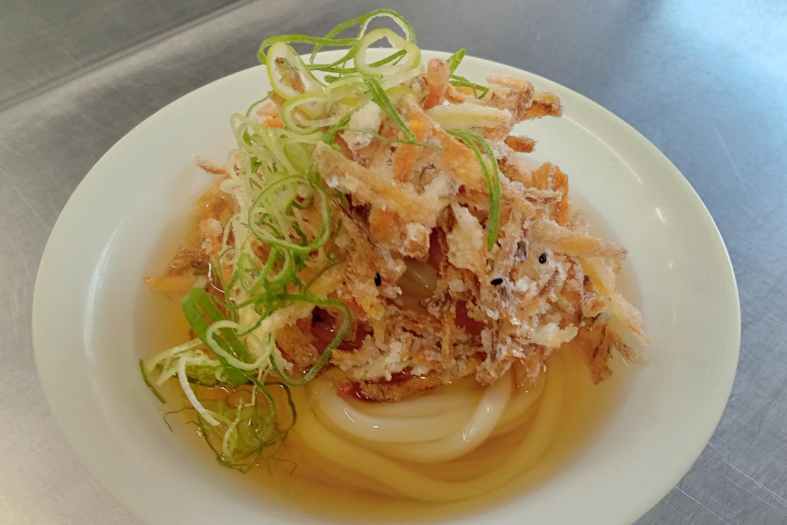 桜島フェリー名物・うどん-1