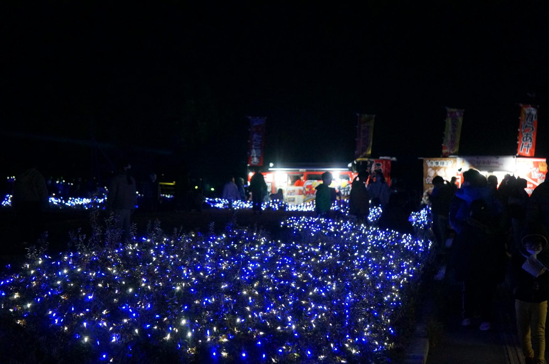 見どころ②キッチンカー＆光の遊園地-1