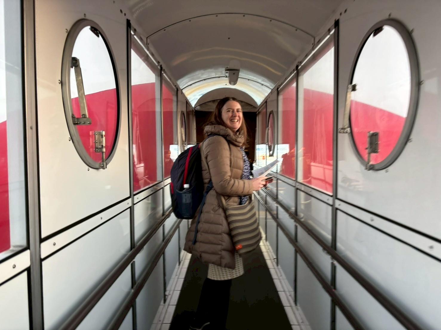 Accessing the ferry terminal in Osaka-8