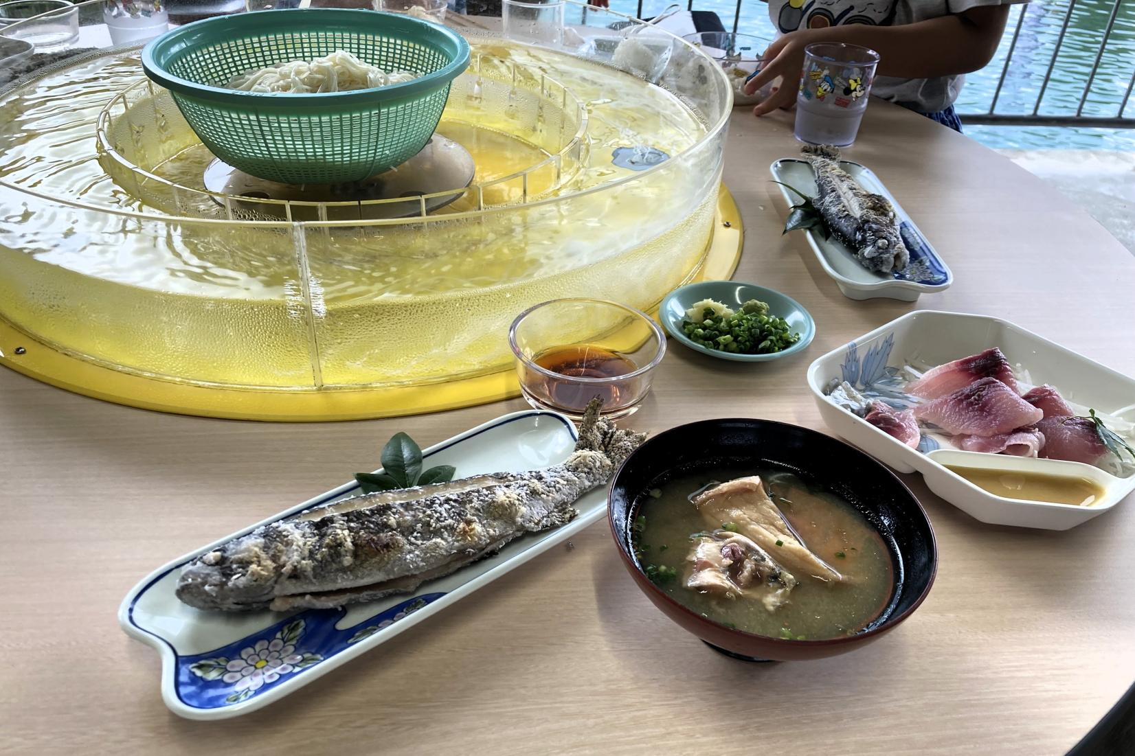 竹中池そうめん流し（湧水町）-2