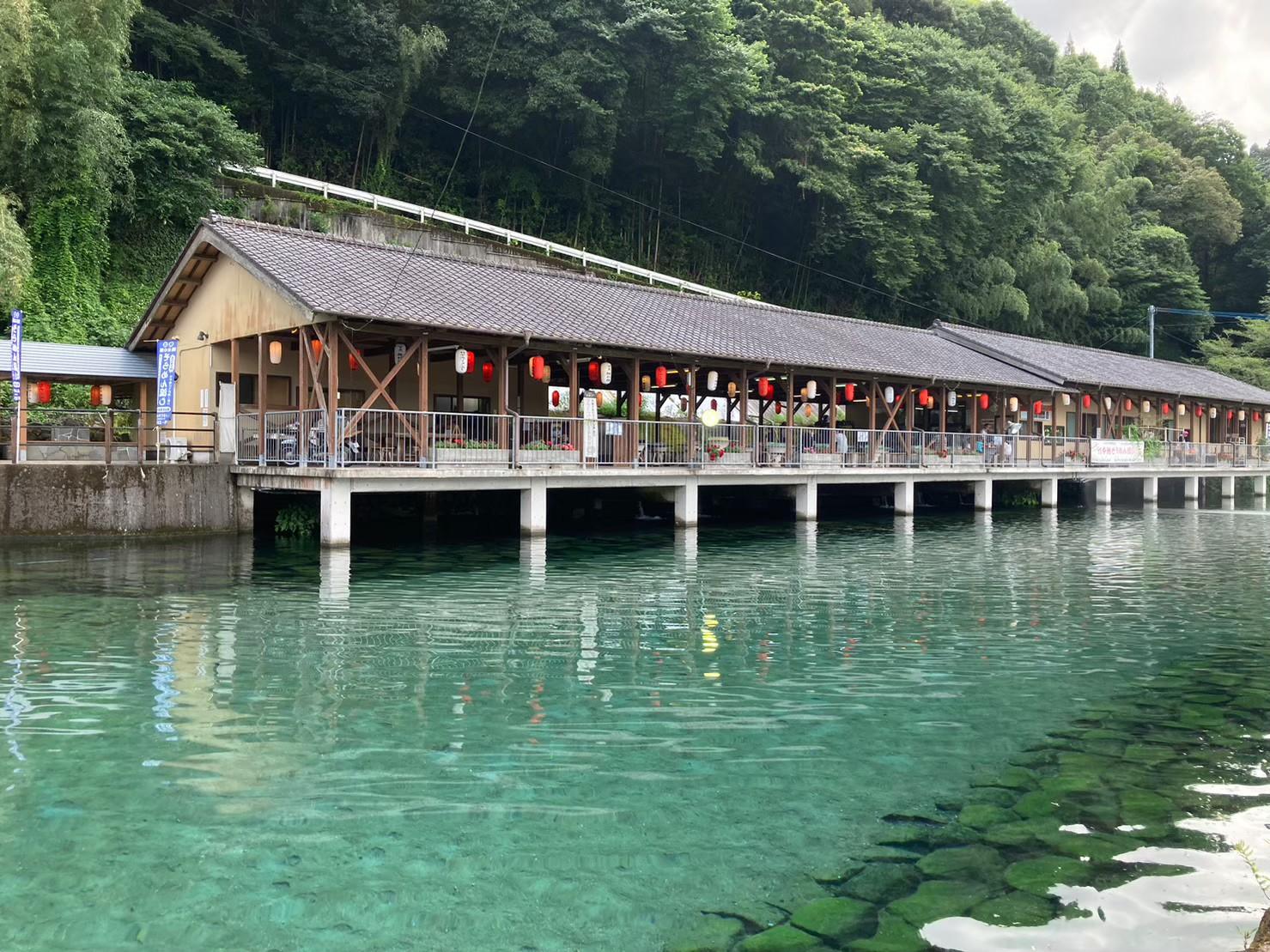 竹中池そうめん流し（湧水町）-0