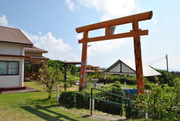 与論城跡（琴平神社）-1