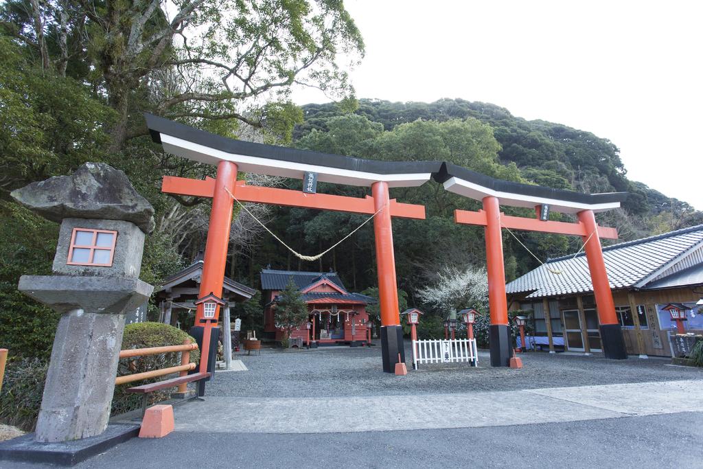 諏訪神社 並立鳥居 観光スポット 公式 鹿児島県観光サイト かごしまの旅