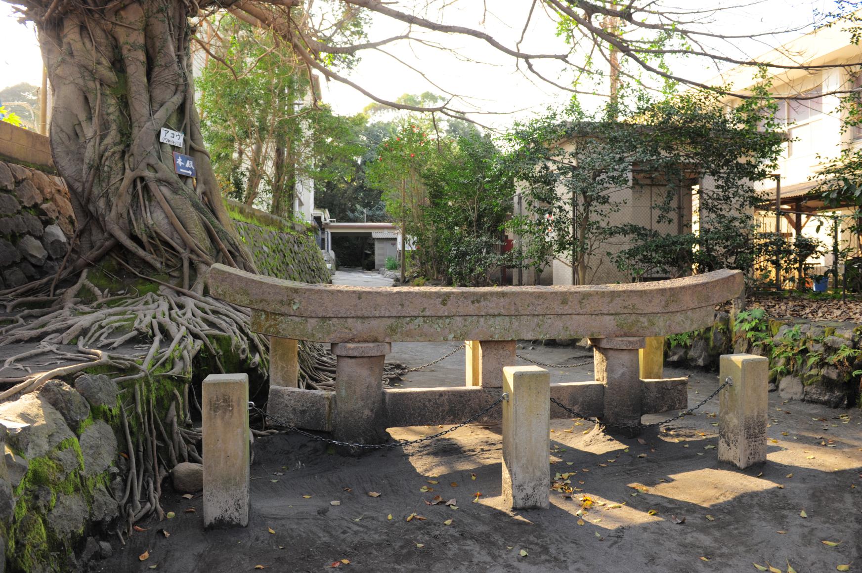 Kurokami Buried Shrine Gate-1