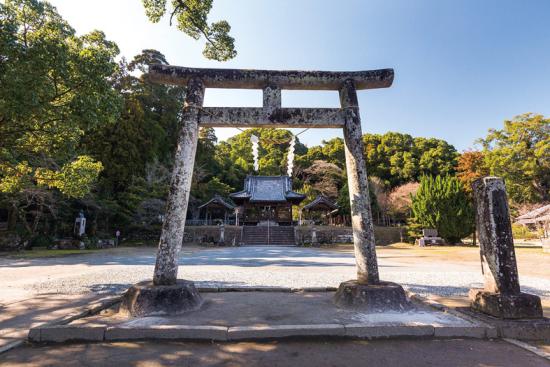 竹田神社といにしへの道（日新公いろは歌歌碑）-6