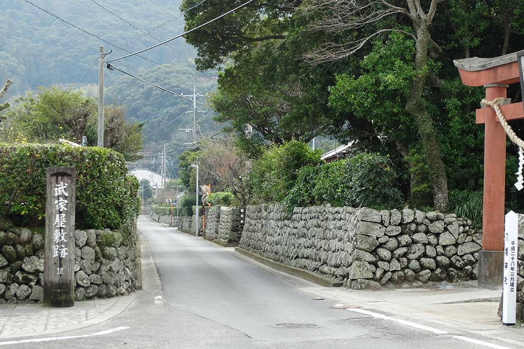 里麓武家屋敷跡／上甑島・手打麓武家屋敷跡／下甑島-1