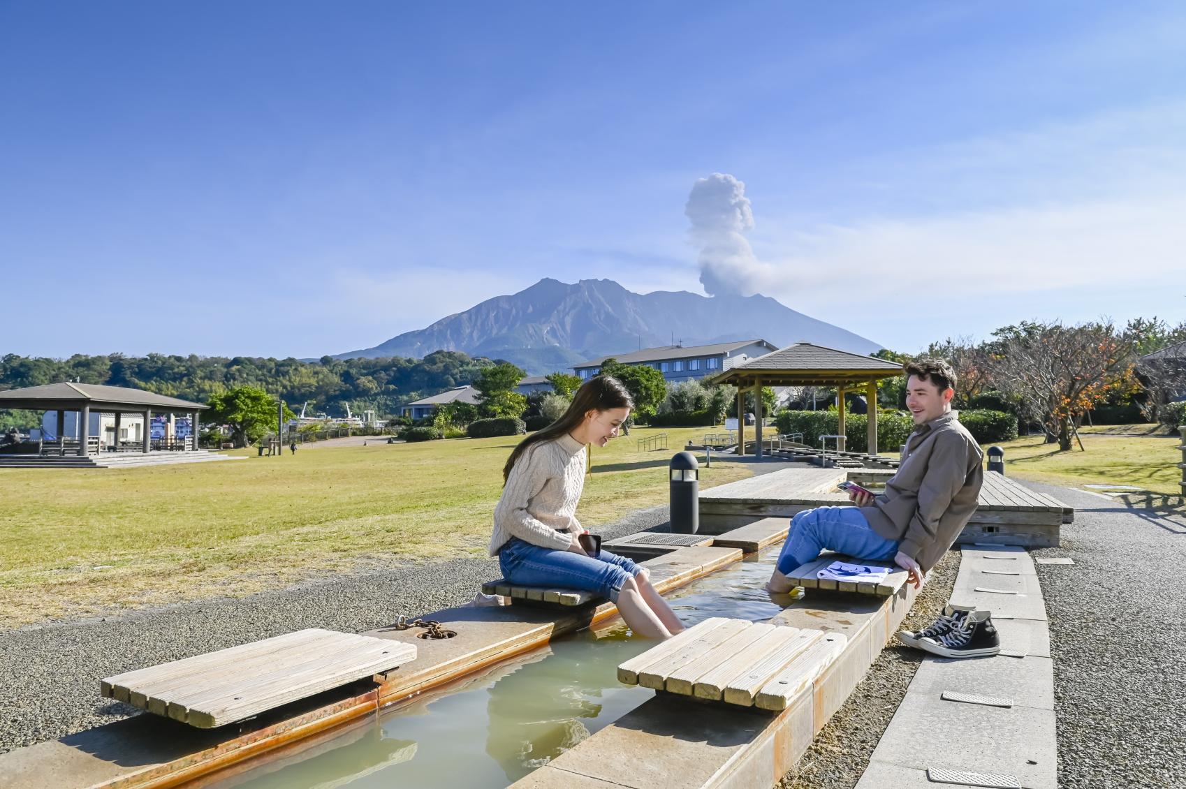  【Day 2】Sakurajima Yogan Nagisa Park - Foot Hot Spring 